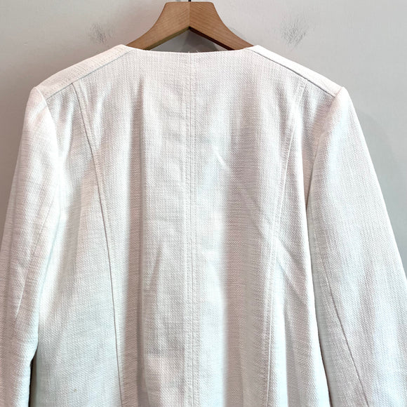 Textured Zip Moto Jacket