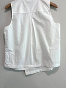 1/4 Button Poplin Top-9