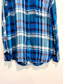 Flannel Button Down Top-4