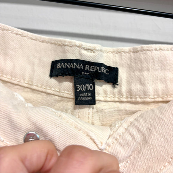 Button Fly Jean Shorts