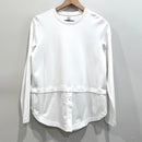 Faux Layered Hem Sweatshirt-2