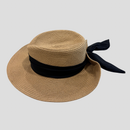 Braided Bow Paper Sun Hat-1