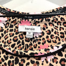 Floral Leopard Sleep Dress-7