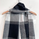 Plaid Cashmere Scarf-8