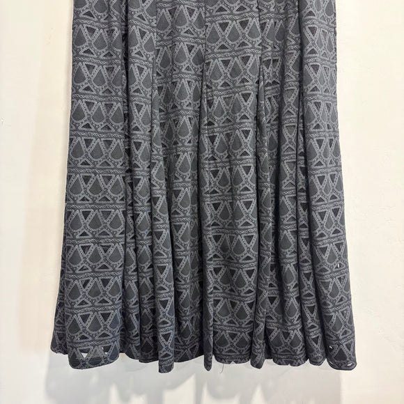 Geometric Midi Skirt