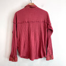 Waffle Knit Button Down Shirt-12