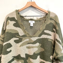 Camo Distressed Sweater-3
