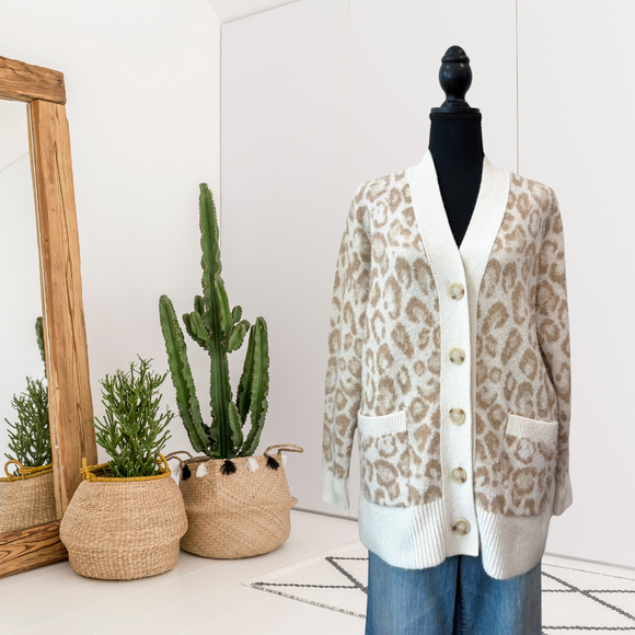 Leopard Cardigan