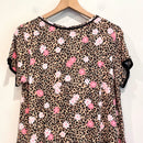 Floral Leopard Sleep Dress-13