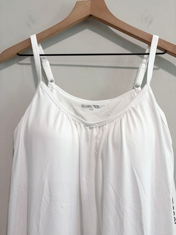 Flowy Built in Tank Top