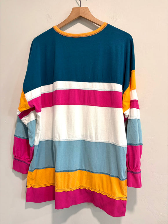 Striped Oversized Tee