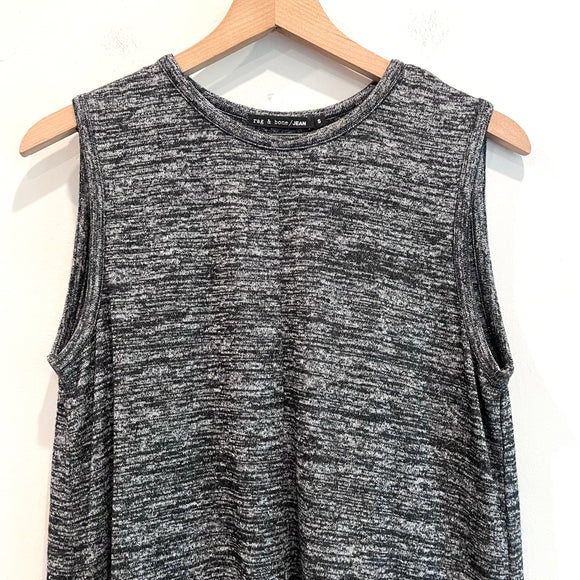 Fly Away Back Marled Knit Top