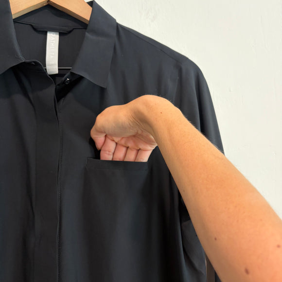 Stretch Button Down