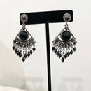 Beaded Black Jewelry Set-6