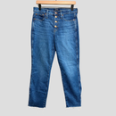 Vintage Straight Crop Jeans-1
