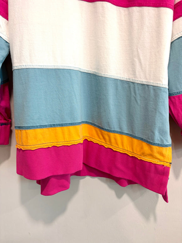 Striped Oversized Tee