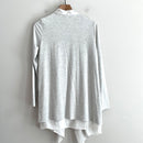 Satin Layered Cardigan-10