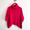 Cowl Turtleneck Cashmere Sweater-2