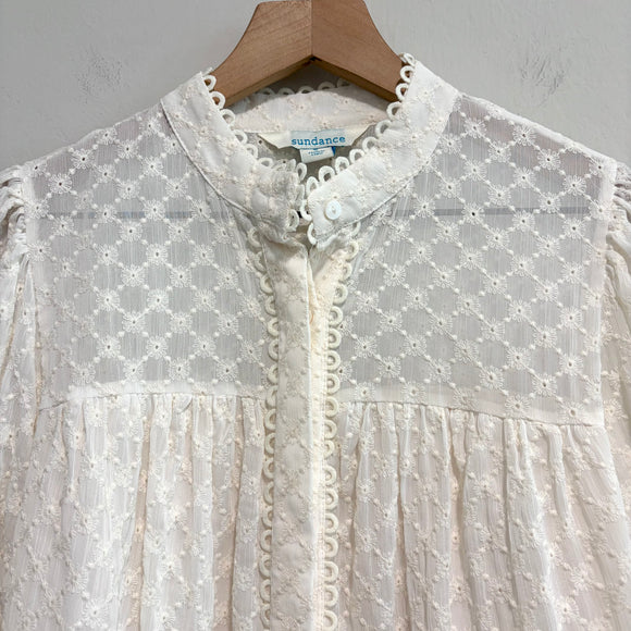 Eyelet Loop Trim Top