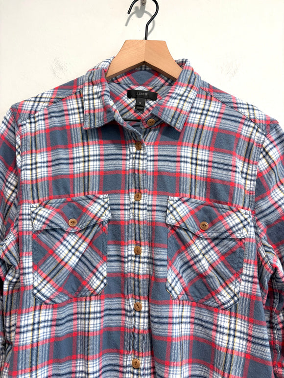 Plaid Flannel Button Up