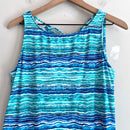 Sleeveless Stretch Flounce Dress-3