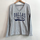 V-Neck Long Sleeve Tee-2
