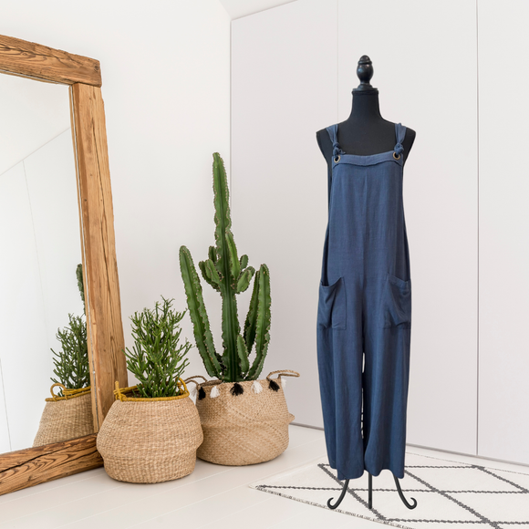Linen Blend Jumpsuit