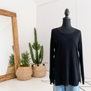 High Side Zip Sweater-1