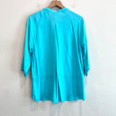 V-Neck Tie 3/4 Sleeve Top-8