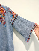 Floral Embroidered Top-4