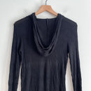 Rhinestone Skull Hooded Top-9