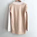 V-Neck Wool Blend Knit Sweater-9