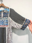 Floral Mixed Print Dress-4