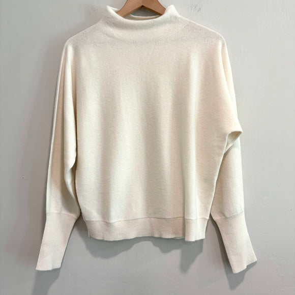 Cashmere Mock Neck Sweater