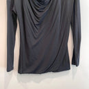 Draped Long Sleeve Top-4