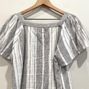 Striped Linen Blend Top-9