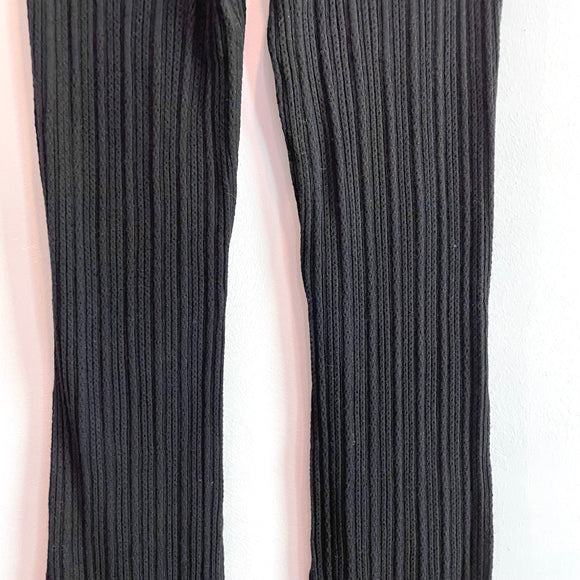 Pointelle Ribbed Knit Pants