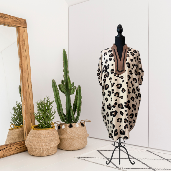 Leopard Print Dress