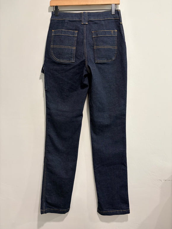 Cargo Straight Leg Jeans