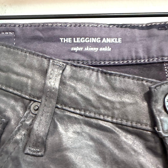 Coated Super Skinny Jeans