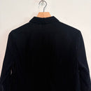 Velvet Button Down Top-8