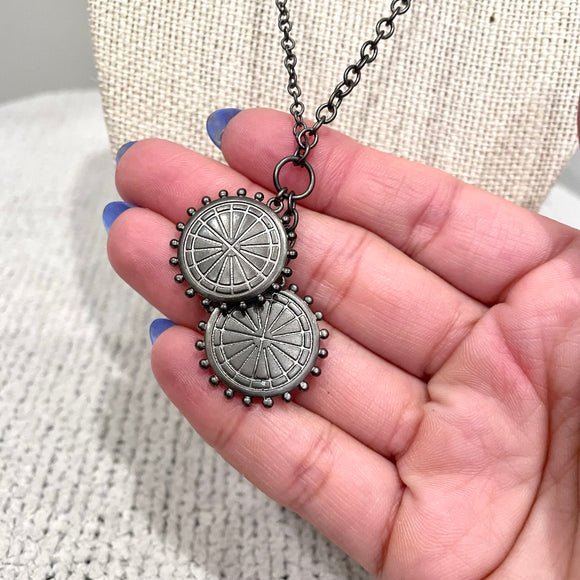 Bumble Bee Crystal Pave Necklace