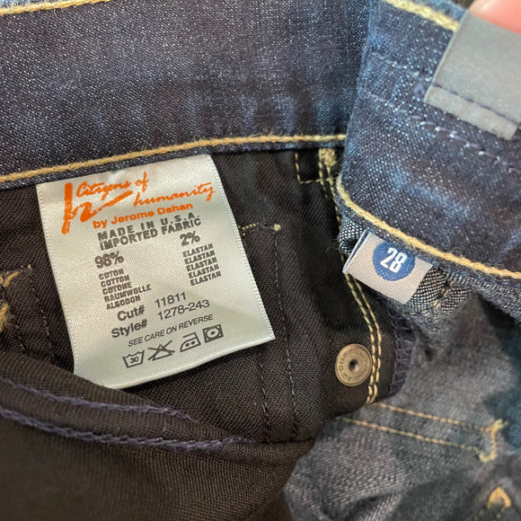 Low Rise Straight Leg Jeans