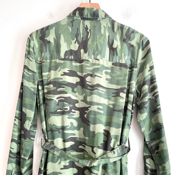 Camo Long Sleeve Dress