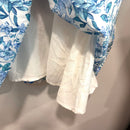 Floral Tiered Linen Midi Dress-9