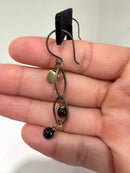 Bronze Beaded Earrings-7