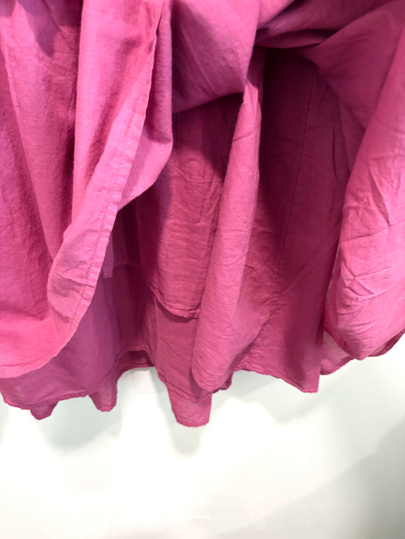 Ruffle Trim Midi Dress
