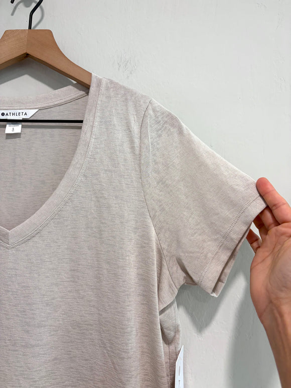 V-Neck Tencel Tee