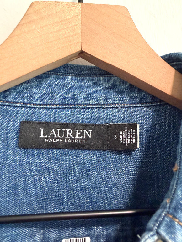 Button Down Jean Dress