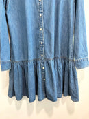 Button Down Jean Dress-5